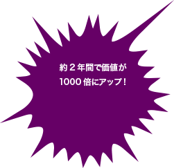ビットコインの相場変動グラフ(1)