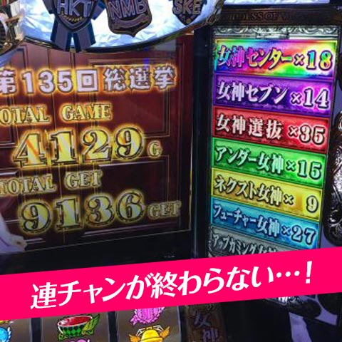 【大当りの無限ループ】怒涛の大連チャン達成!大当りが揃いまくり!