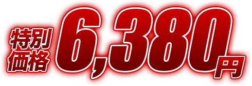 特別価格 6,380円