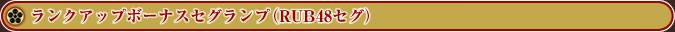�����N�A�b�v�{�[�i�X�Z�O�����v�iRUB48�Z�O�j