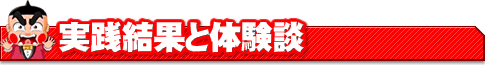 実践結果と体験談