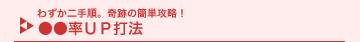 �킸����菇�B��Ղ̊ȒP�U���I������UP�Ŗ@