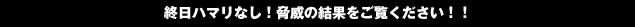 驚異の実践結果