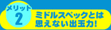 ミドルスペックとは思えない出玉力